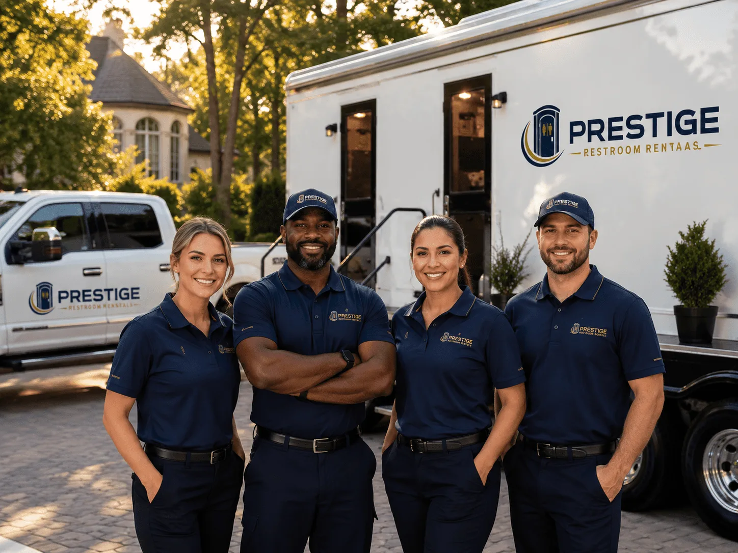 Trusted Luxury Portable Restrooms company in Max, ND